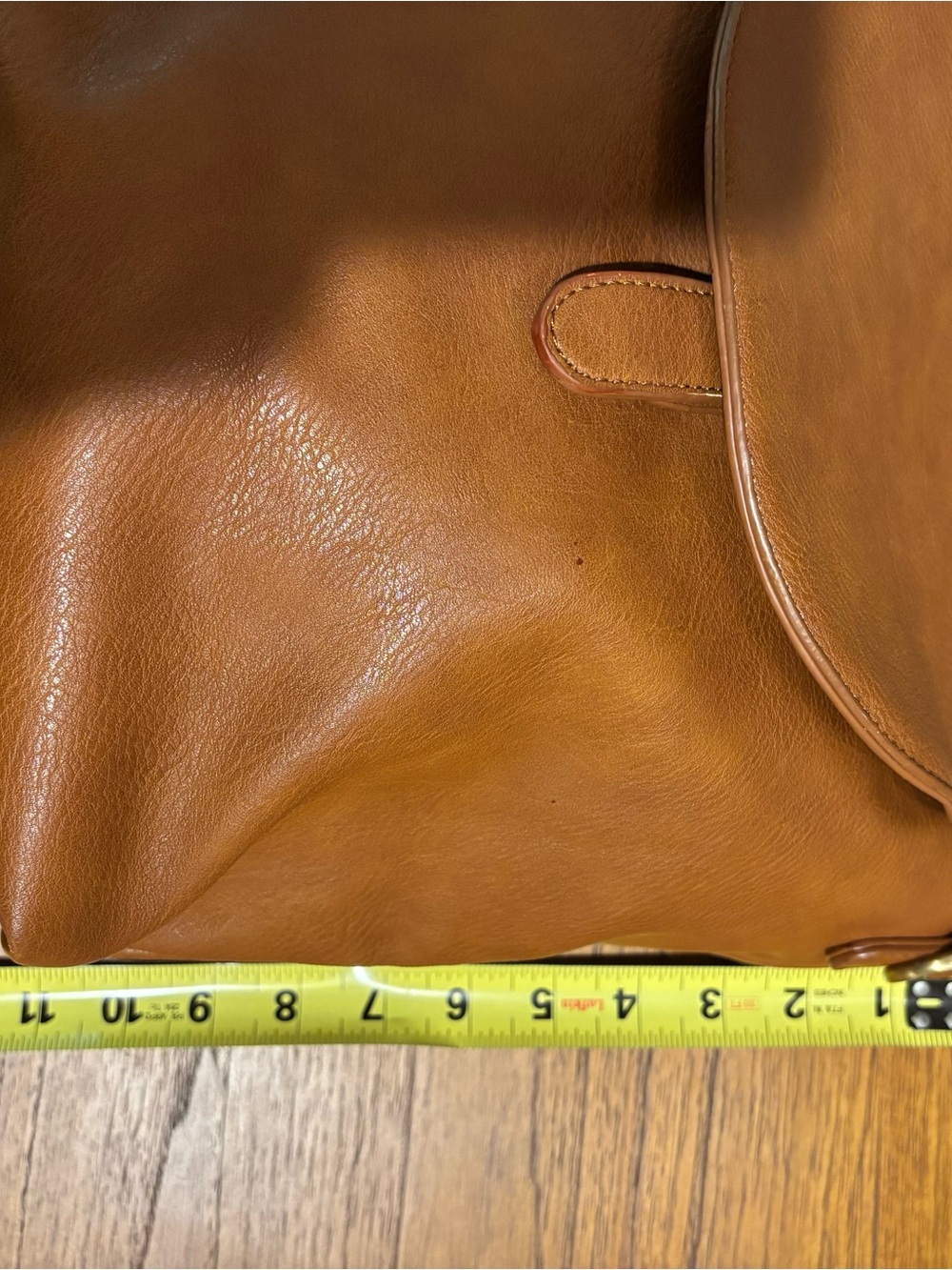 Antik Kraft Brown Vegan Leather Backpack | Boho Minimalist Rucksack - Picture 9 of 10